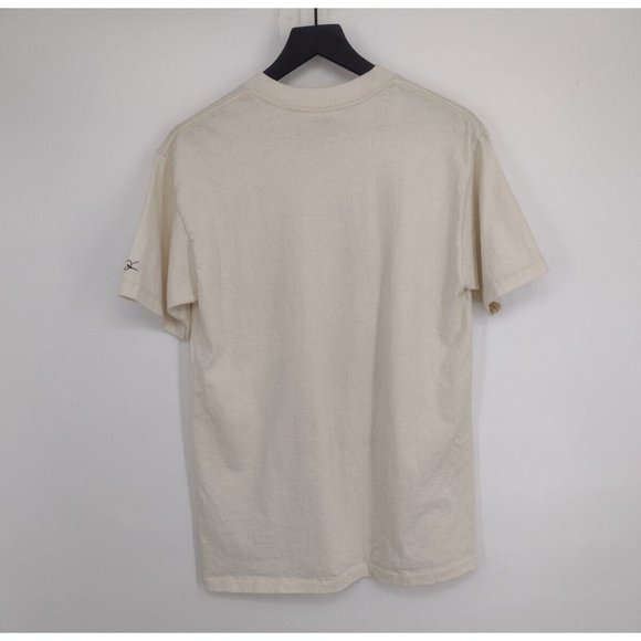 VTG F/A-18 Hornet Fighter Jet Plane Eviction Notice Oneita Cream T-Shirt Men M - Picture 5 of 10